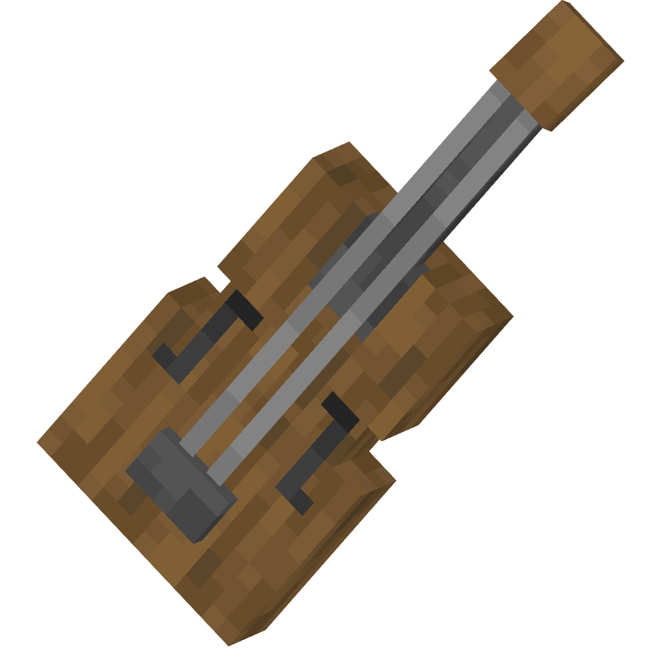 басс, bass — предмет ресурспака minecraft специально для сервера foxward