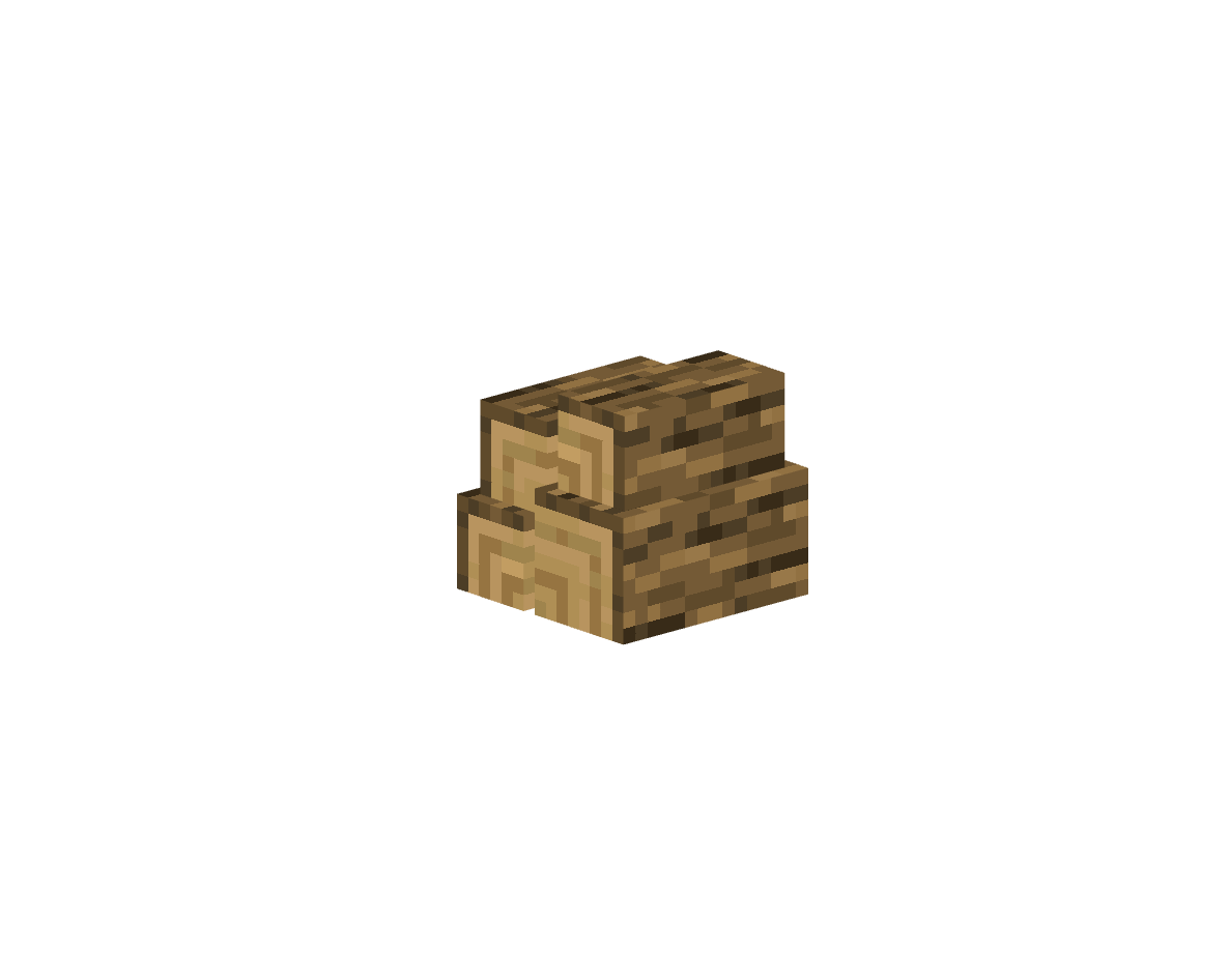 большая вязанка дров — предмет ресурспака minecraft специально для сервера foxward