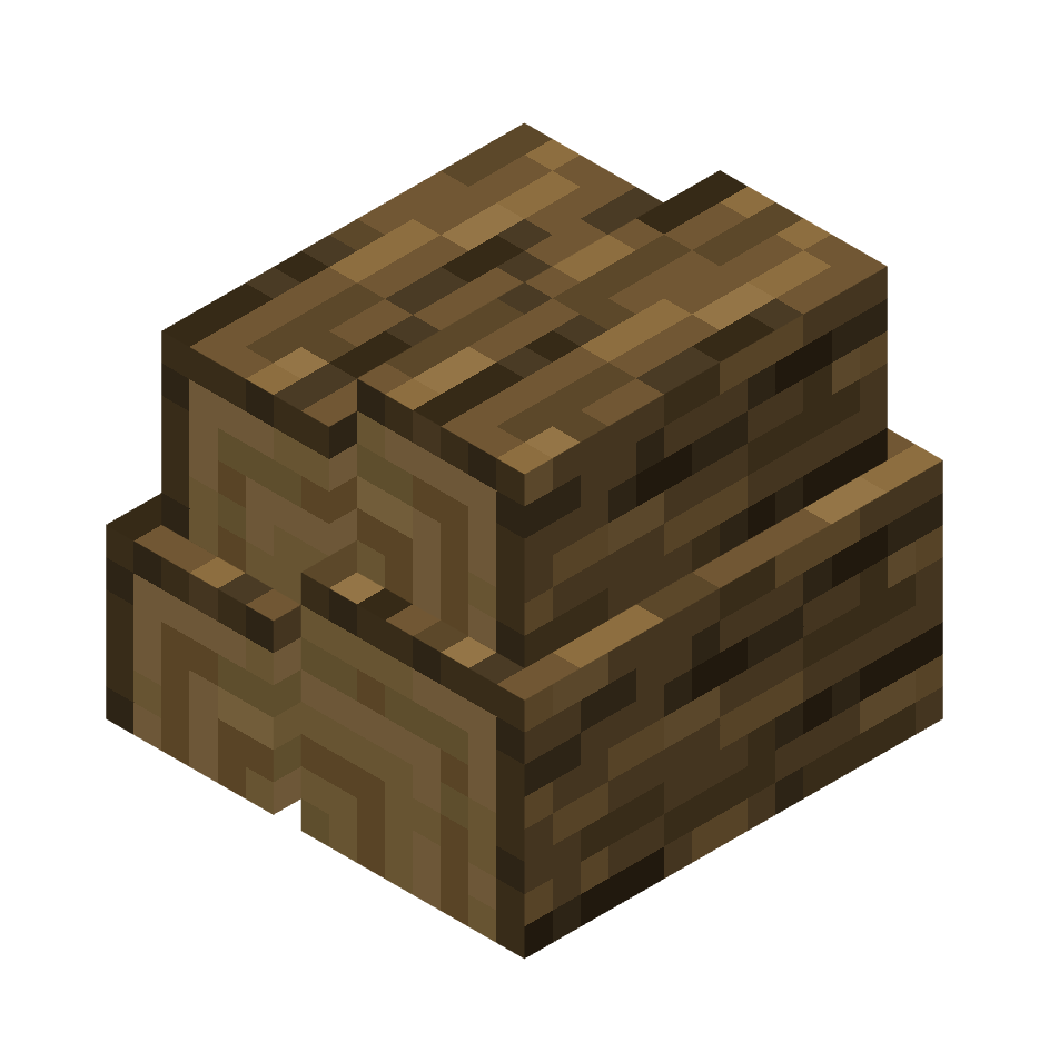 большая вязанка дров, big cord of wood — предмет ресурспака minecraft специально для сервера foxward