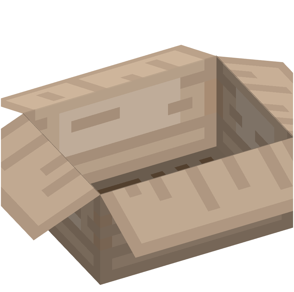 большая коробка, box1 — предмет ресурспака minecraft специально для сервера foxward