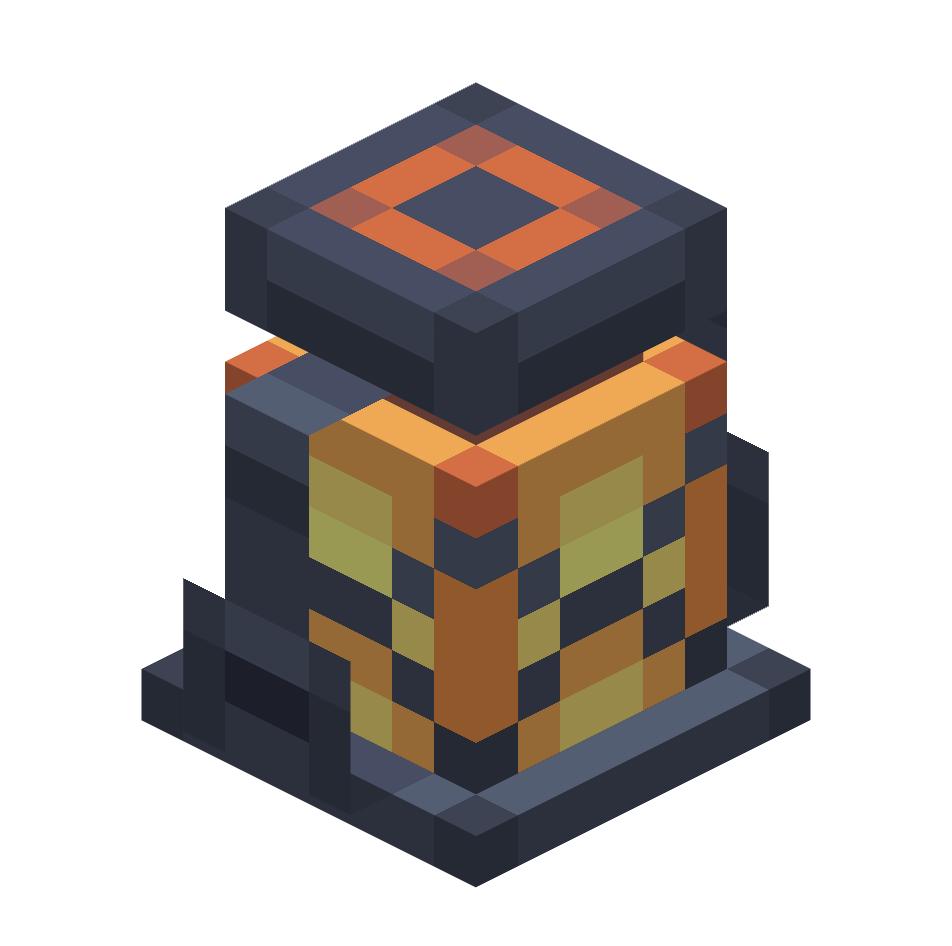 керосиновая лампа на цепи, chain oil lantern — предмет ресурспака minecraft специально для сервера foxward