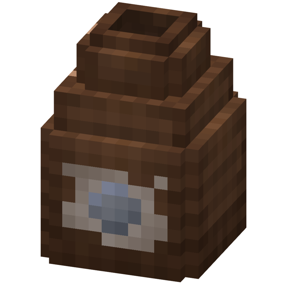 большой мешок глины, clay pack — предмет ресурспака minecraft специально для сервера foxward
