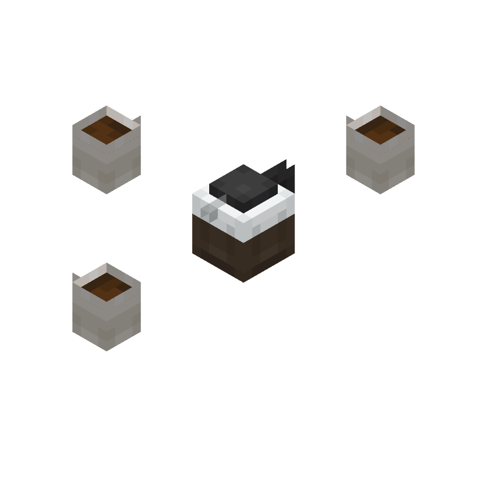 кофейный набор, coffee set — предмет ресурспака minecraft специально для сервера foxward