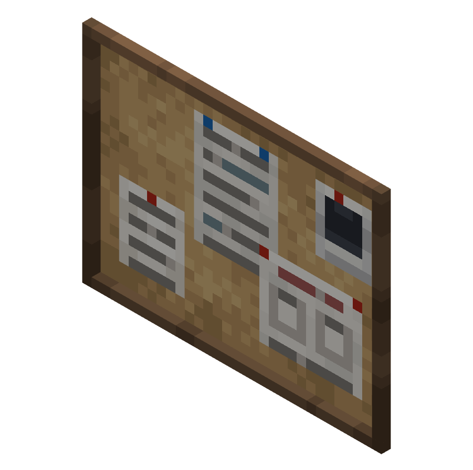пробковая доска, cork board — предмет ресурспака minecraft специально для сервера foxward
