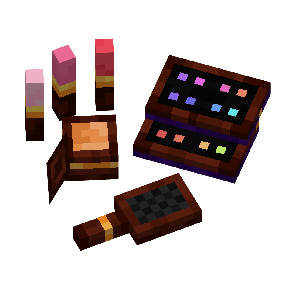 косметика, cosmetic — предмет ресурспака minecraft специально для сервера foxward