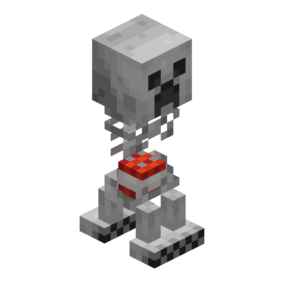 скелет крипера, creeper anatomy — предмет ресурспака minecraft специально для сервера foxward