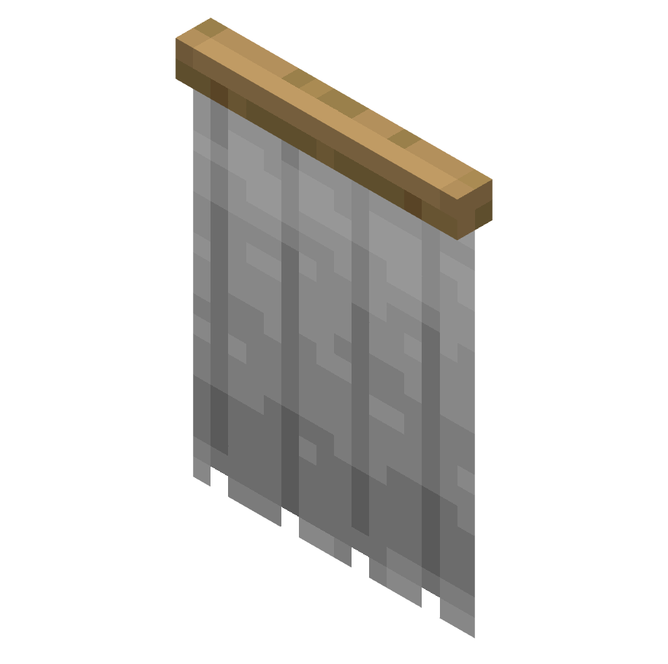 шторы, curtain — предмет ресурспака minecraft специально для сервера foxward