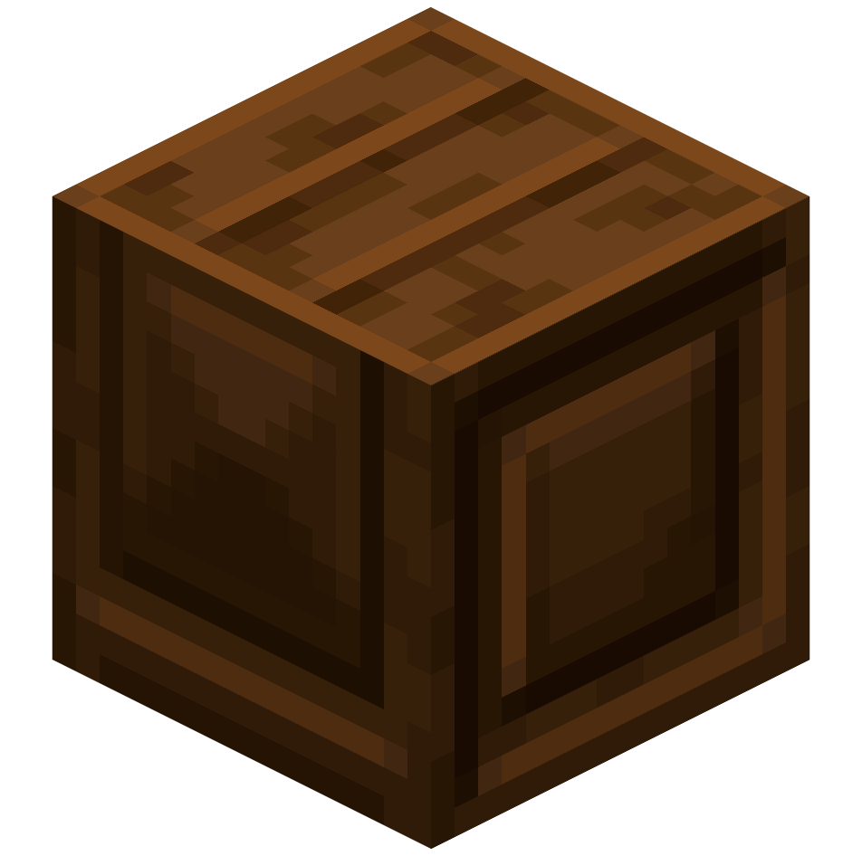шкаф из темного дуба с буазери, dark oak boiserie cabinet — предмет ресурспака minecraft специально для сервера foxward