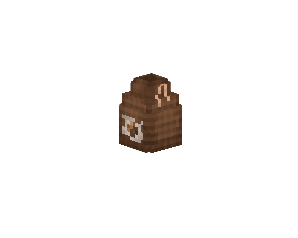 большой мешок земли — предмет ресурспака minecraft специально для сервера foxward