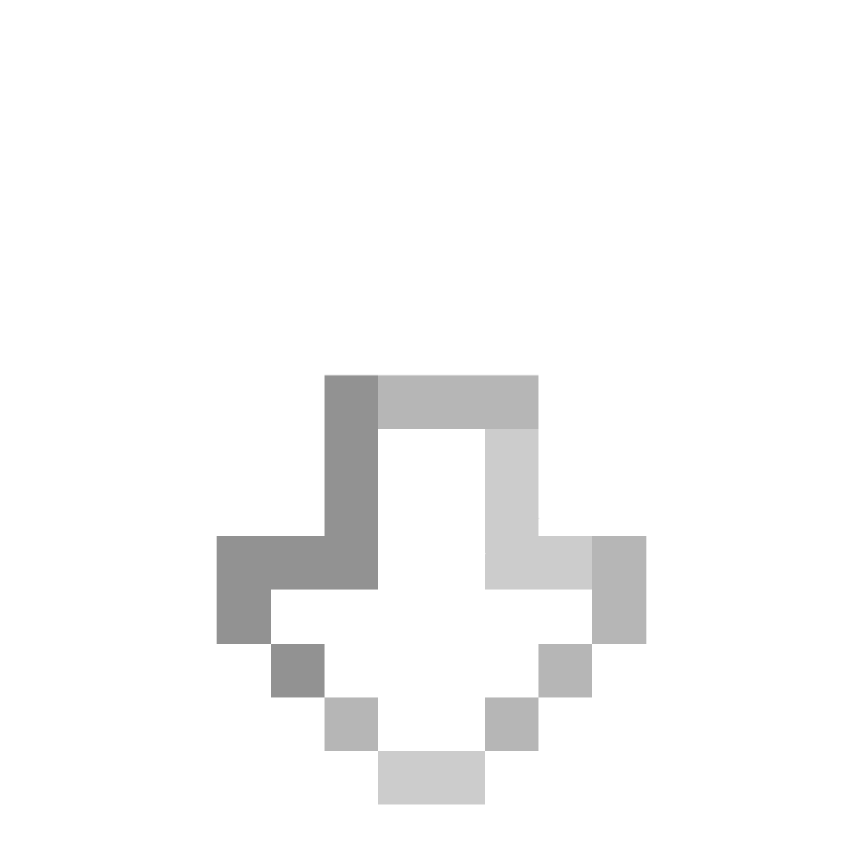 символ стрелки вниз на табличке, down arrow sign glyph — предмет ресурспака minecraft специально для сервера foxward