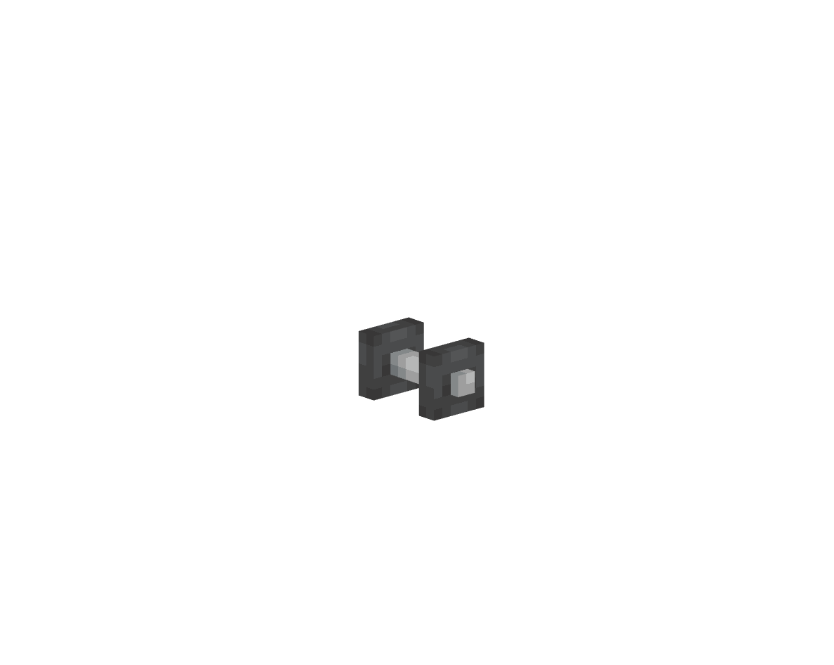 гантель — предмет ресурспака minecraft специально для сервера foxward