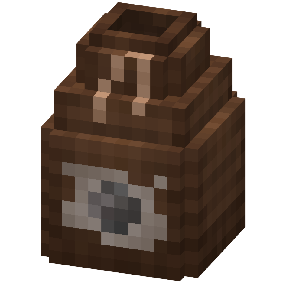 большой мешок гравия, gravel pack — предмет ресурспака minecraft специально для сервера foxward