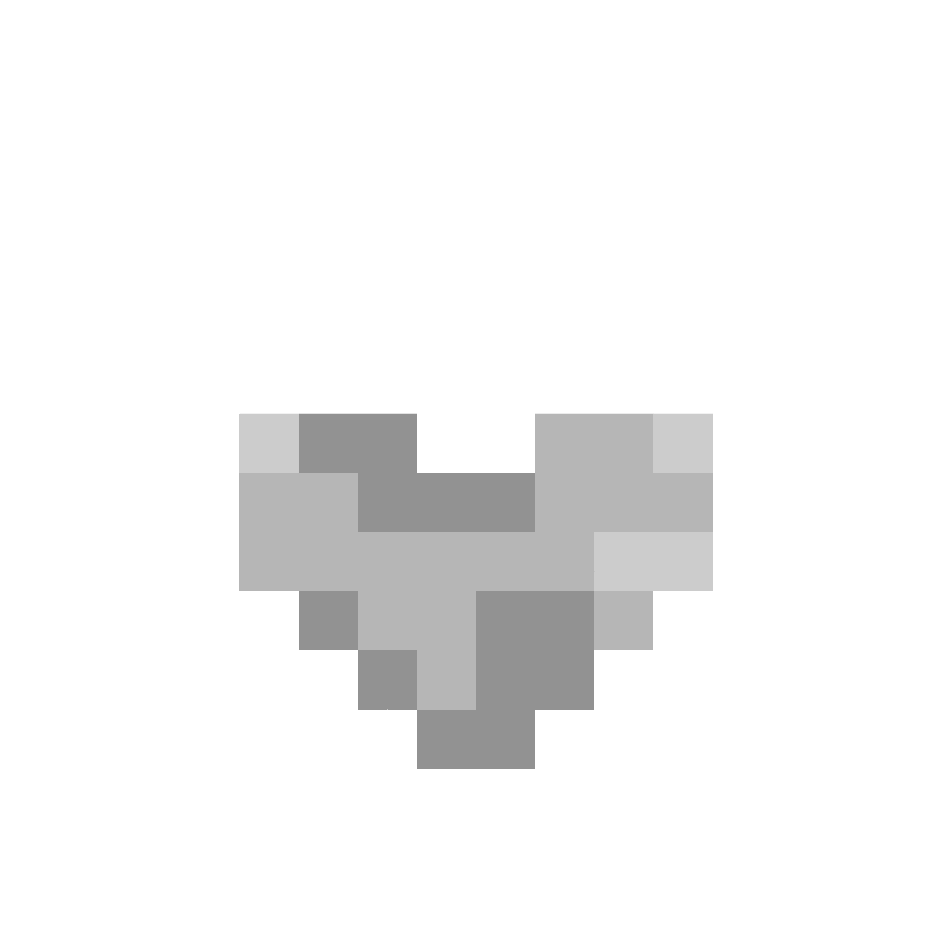 символ сердца на табличке, heart sign glyph — предмет ресурспака minecraft специально для сервера foxward