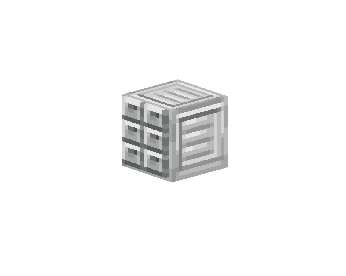 железный шкаф с 6 ящиками — предмет ресурспака minecraft специально для сервера foxward