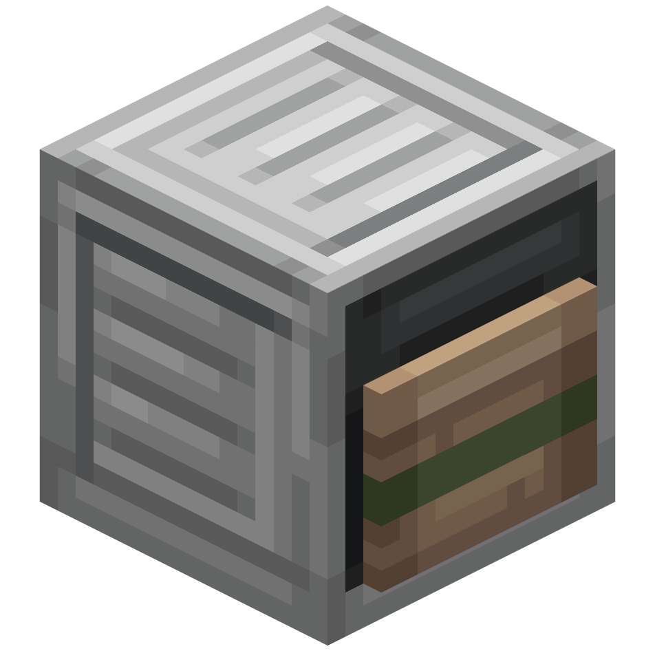 железный шкаф с коробкой, iron box cabinet — предмет ресурспака minecraft специально для сервера foxward