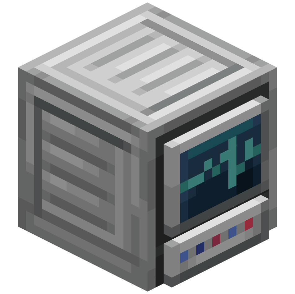 железный шкаф с кардиографом, iron cardio cabinet — предмет ресурспака minecraft специально для сервера foxward