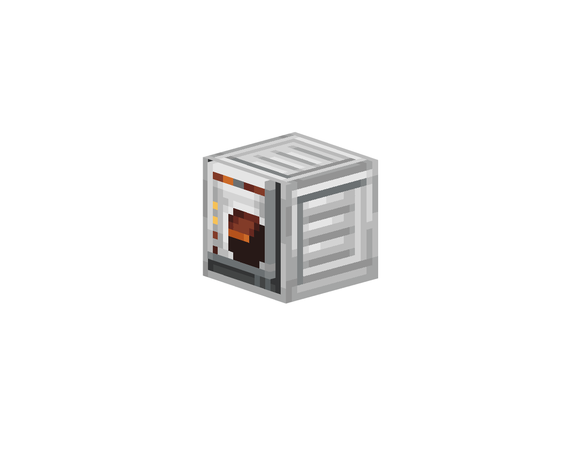 железный шкаф с радаром — предмет ресурспака minecraft специально для сервера foxward