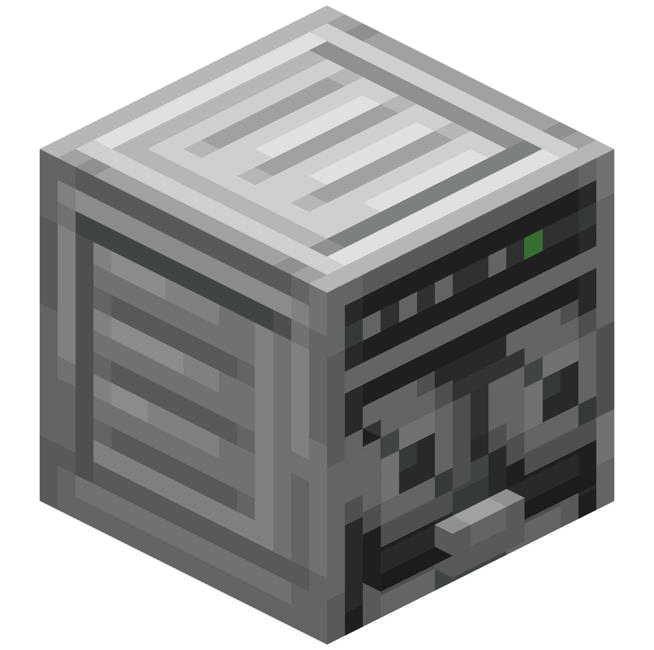 железный шкаф с бобинами, iron tape drive cabinet — предмет ресурспака minecraft специально для сервера foxward