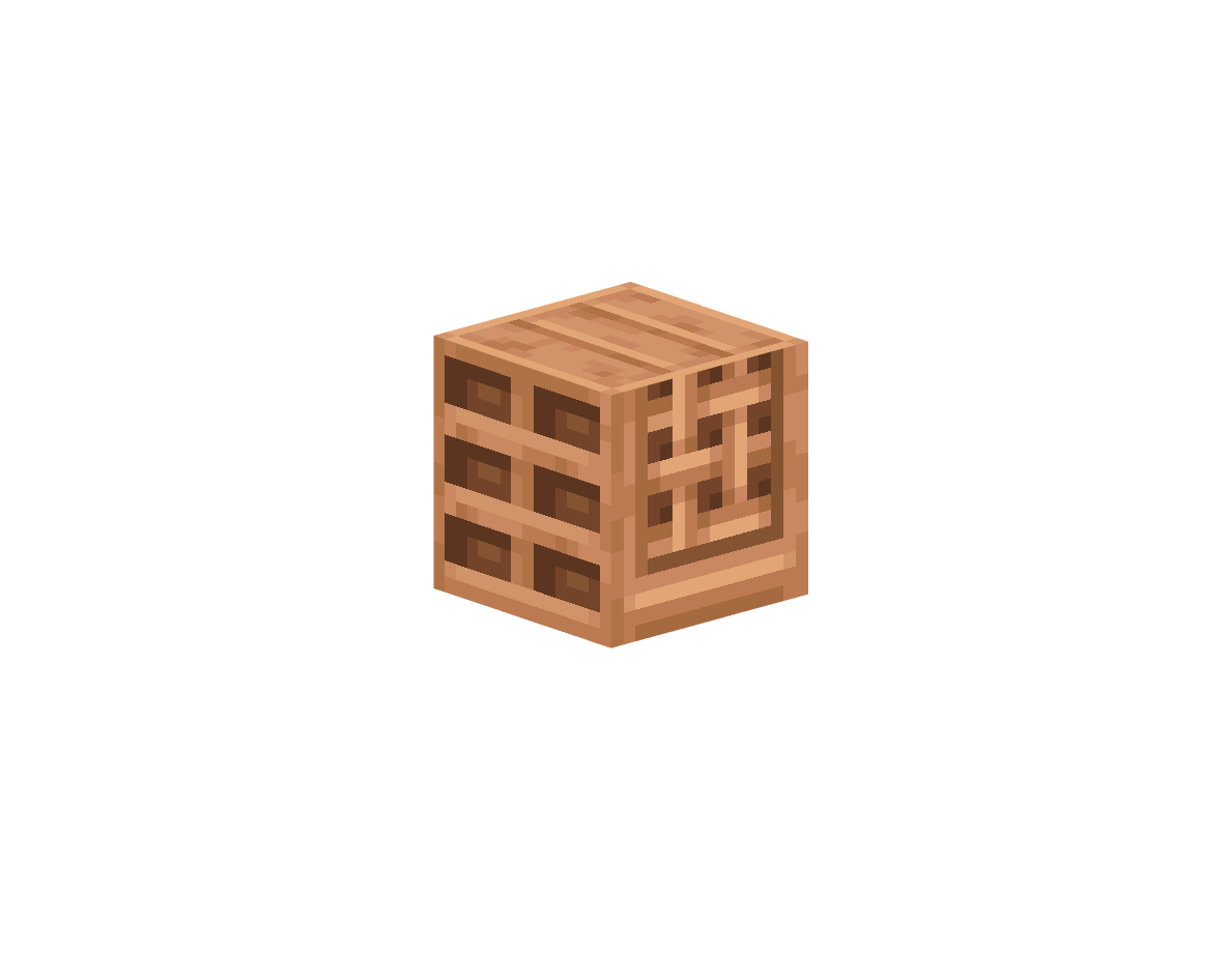 шкаф из тропического дерева с 6 полками — предмет ресурспака minecraft специально для сервера foxward