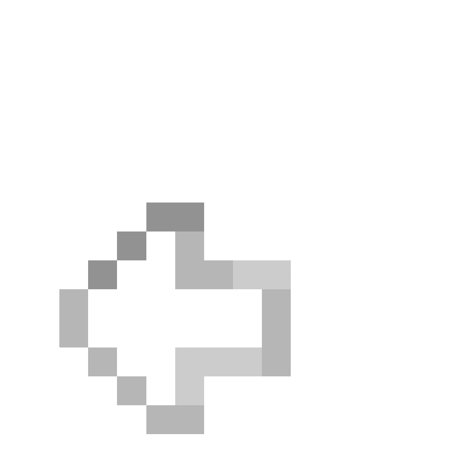 символ стрелки влево на табличке, left arrow sign glyph — предмет ресурспака minecraft специально для сервера foxward