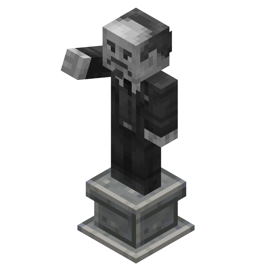 статуя ленина, lenin statue — предмет ресурспака minecraft специально для сервера foxward