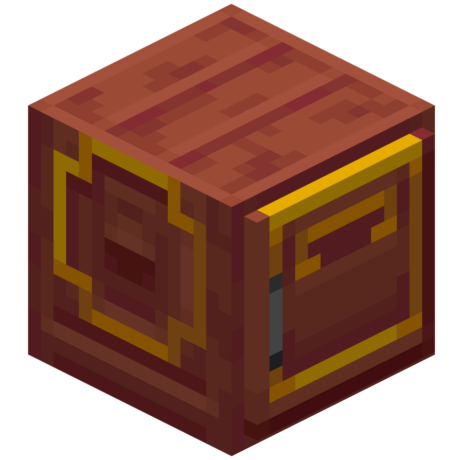 шкаф из мангрового дерева с ящиком, mangrove drawer cabinet — предмет ресурспака minecraft специально для сервера foxward