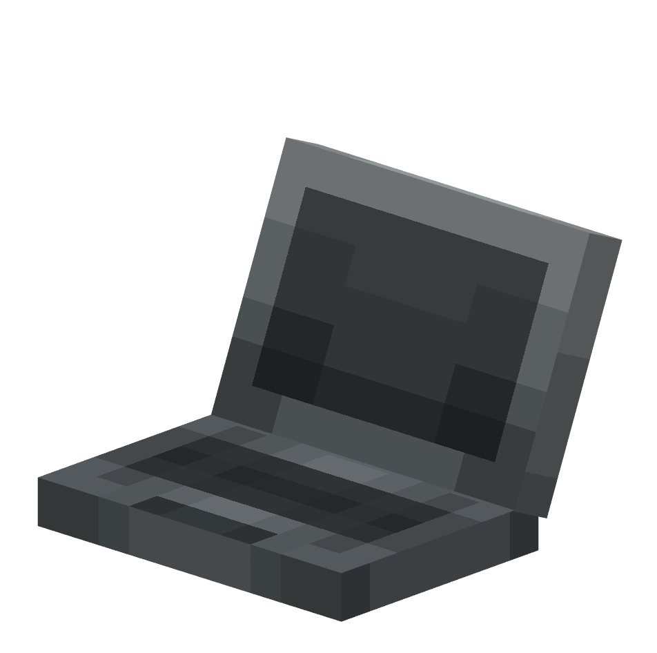 нетбук, noutbuk — предмет ресурспака minecraft специально для сервера foxward