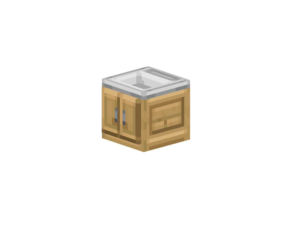 дубовая раковина — предмет ресурспака minecraft специально для сервера foxward