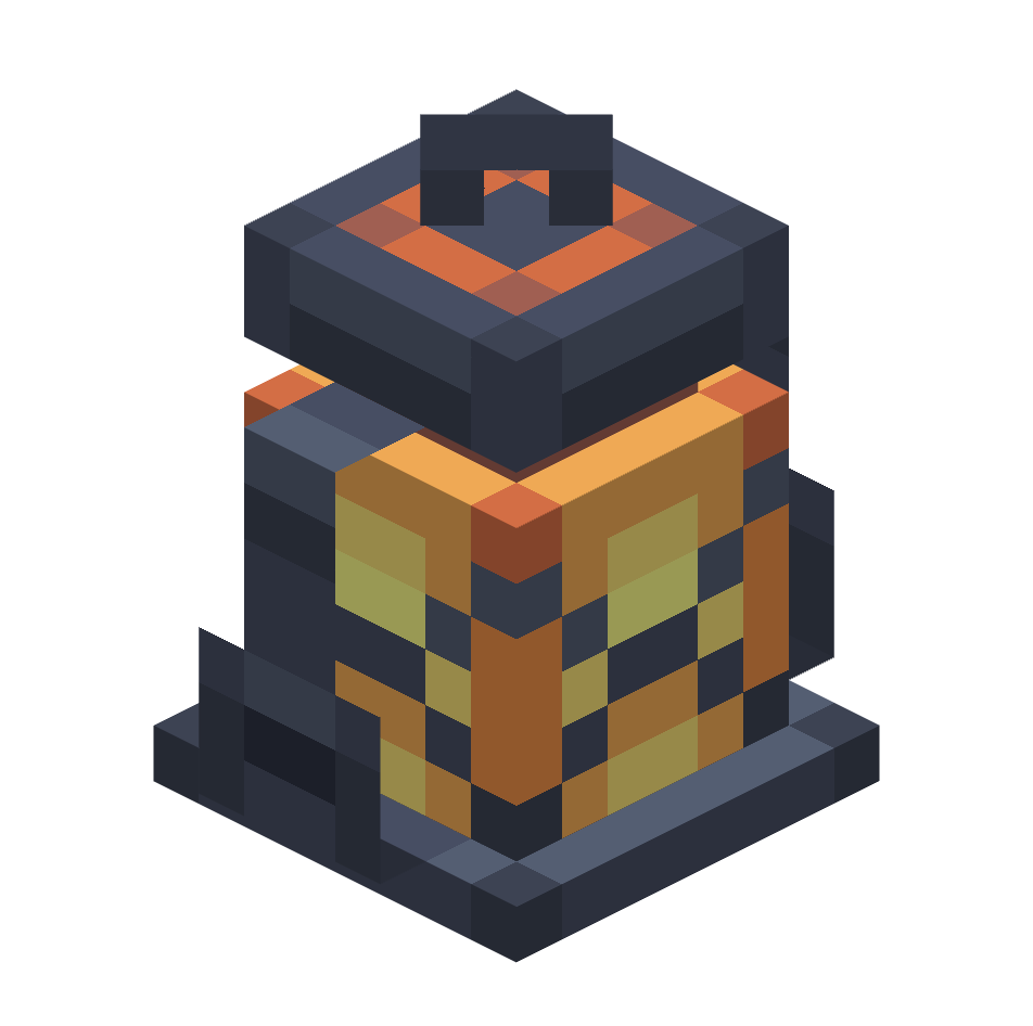 керосиновая лампа, oil lantern — предмет ресурспака minecraft специально для сервера foxward