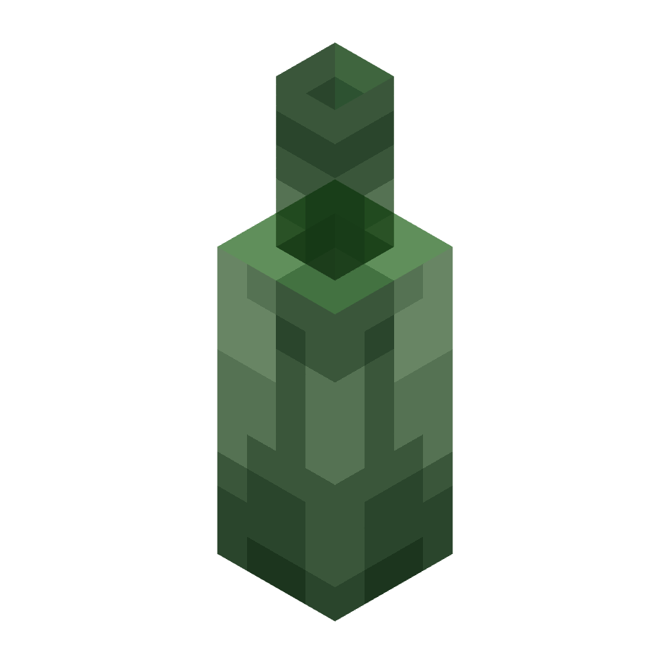 старая бутылка, old bottle — предмет ресурспака minecraft специально для сервера foxward