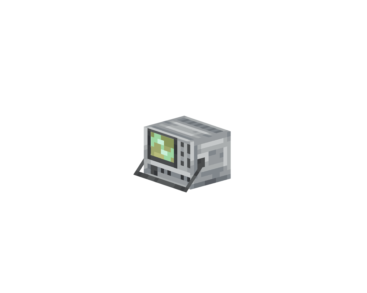 осциллограф — предмет ресурспака minecraft специально для сервера foxward