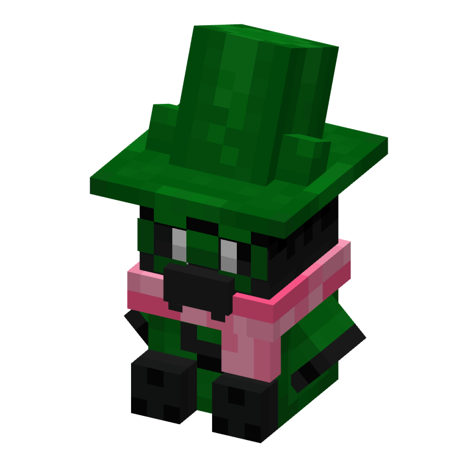 ральзей, ralsei — предмет ресурспака minecraft специально для сервера foxward