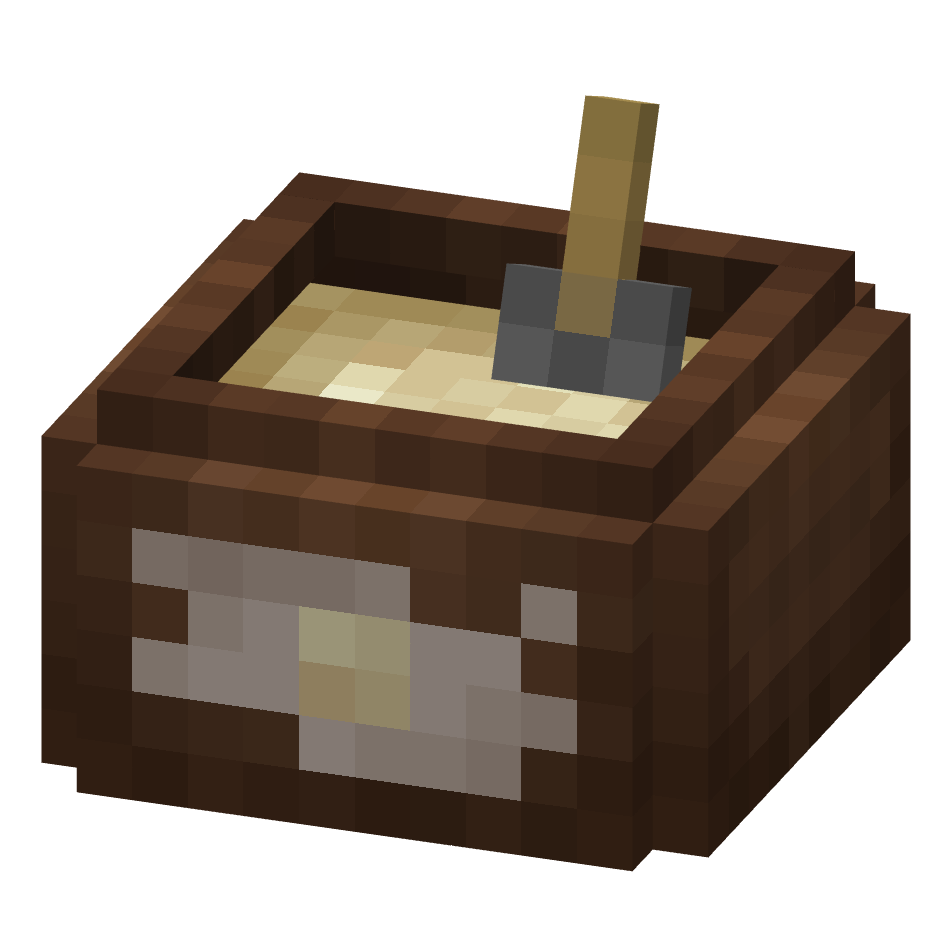 мешок песка, sand bag — предмет ресурспака minecraft специально для сервера foxward
