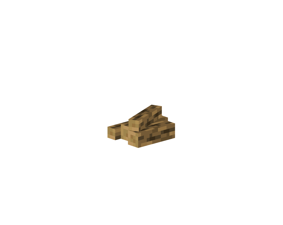 маленькая вязанка дров — предмет ресурспака minecraft специально для сервера foxward