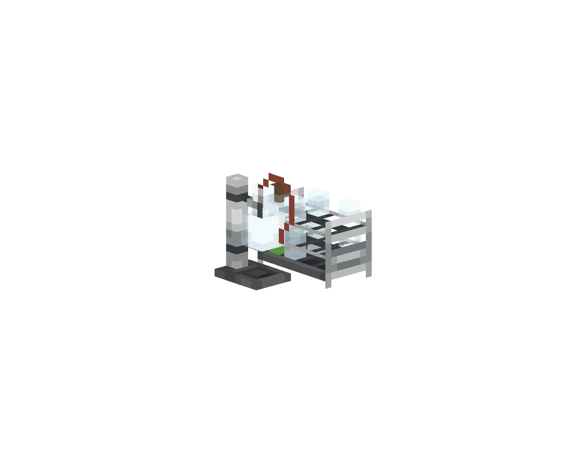 стопка лабораторных пробирок — предмет ресурспака minecraft специально для сервера foxward