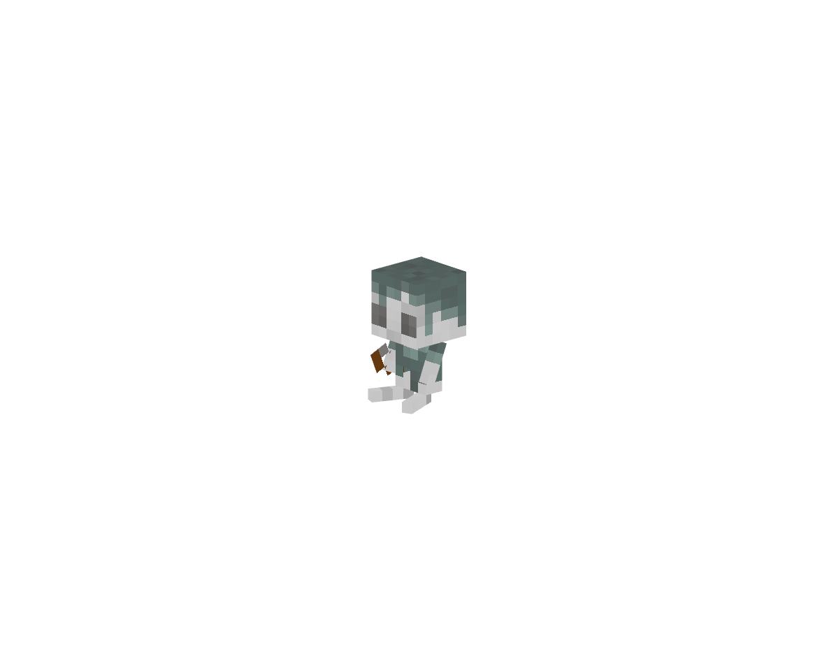 игрушка зимогор — предмет ресурспака minecraft специально для сервера foxward
