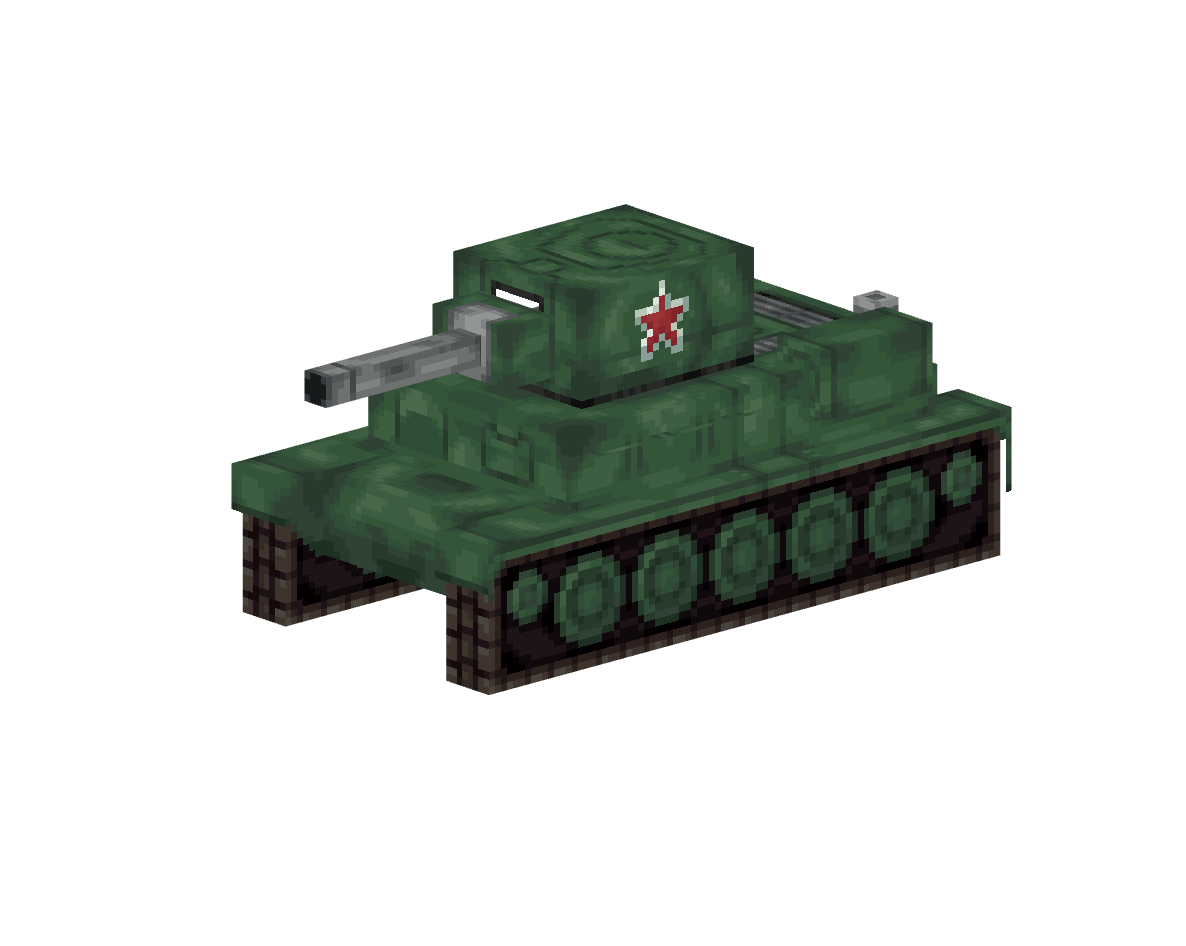 t-34 — предмет ресурспака minecraft специально для сервера foxward
