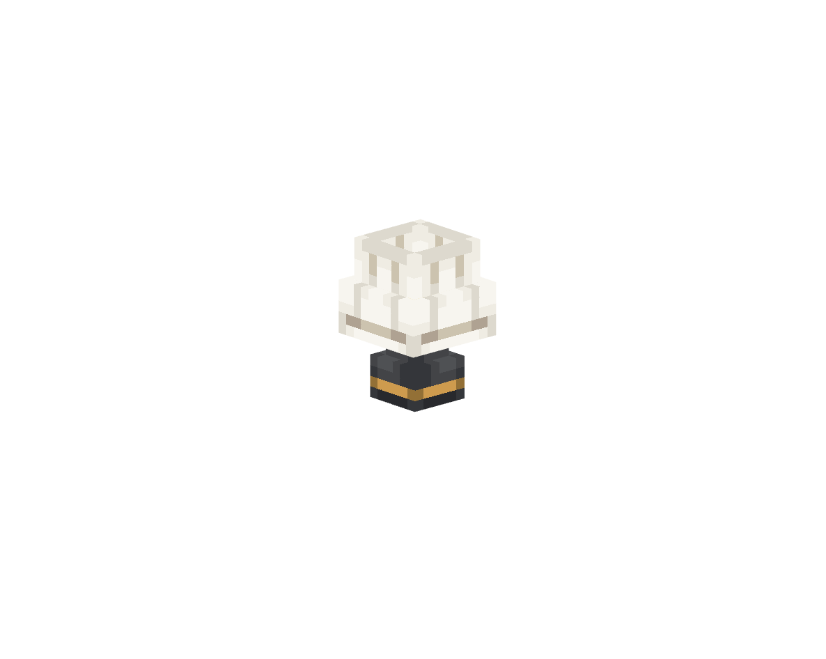 настольная лампа — предмет ресурспака minecraft специально для сервера foxward