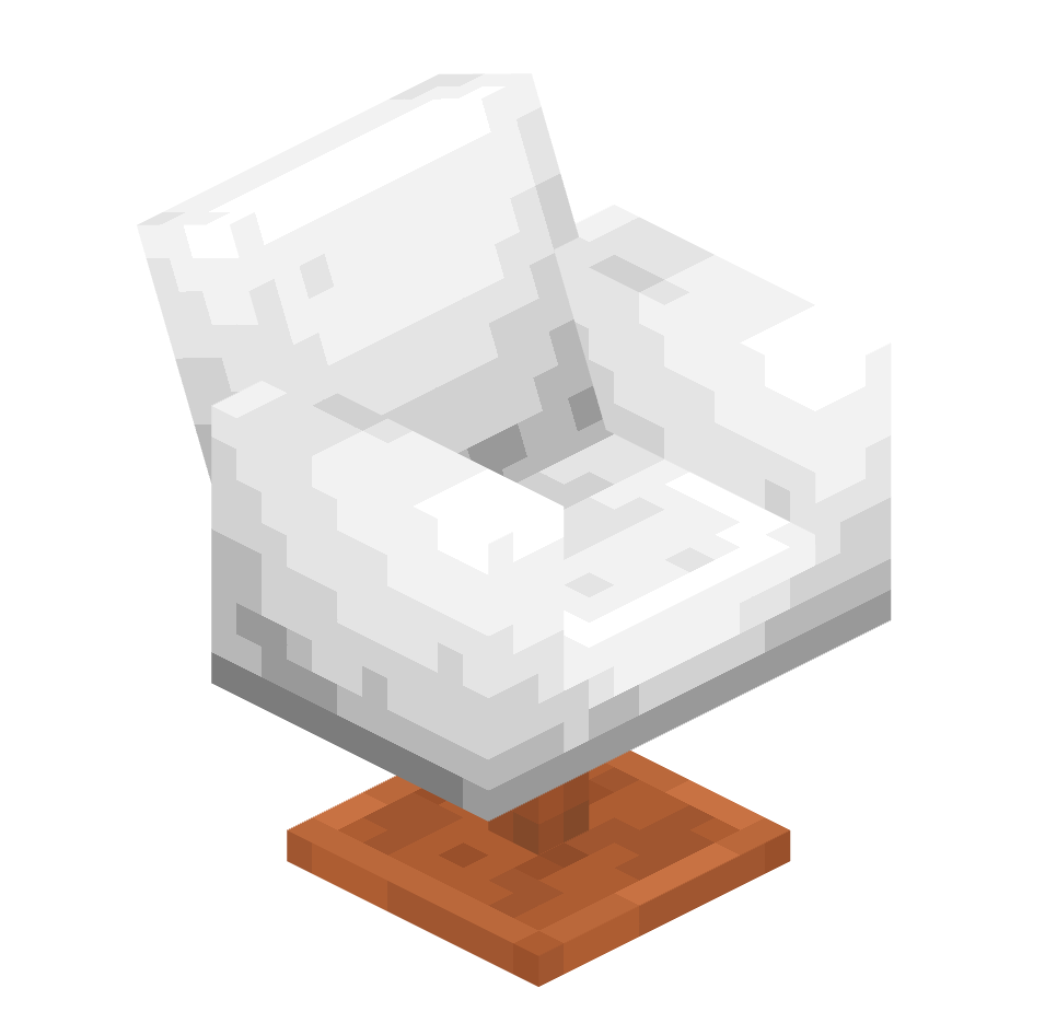 стул из акации, acacia_chair — предмет ресурспака minecraft специально для сервера foxward