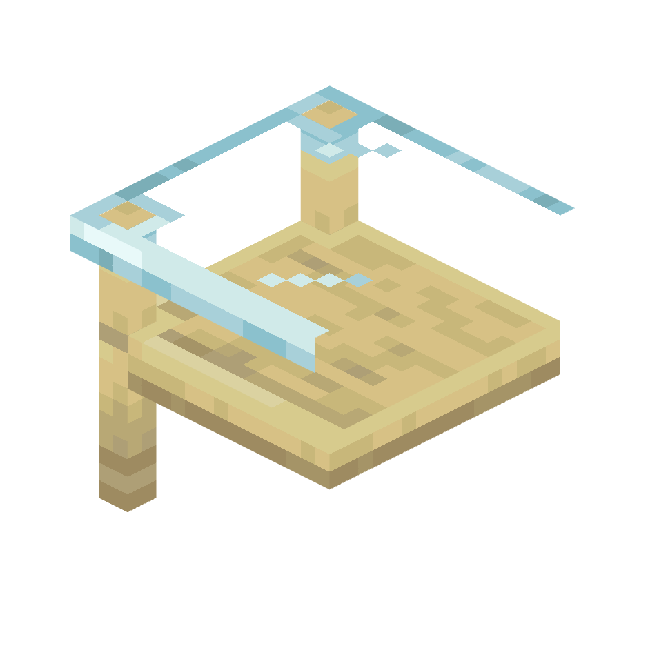 правый край березового стола, birch_table_right — предмет ресурспака minecraft специально для сервера foxward