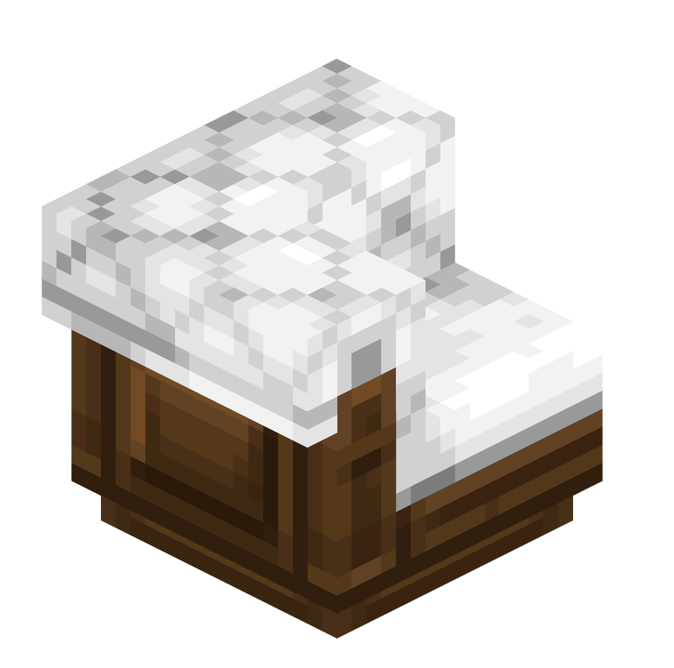 левый край дивана из темного дуба, dark_oak_couch_left — предмет ресурспака minecraft специально для сервера foxward