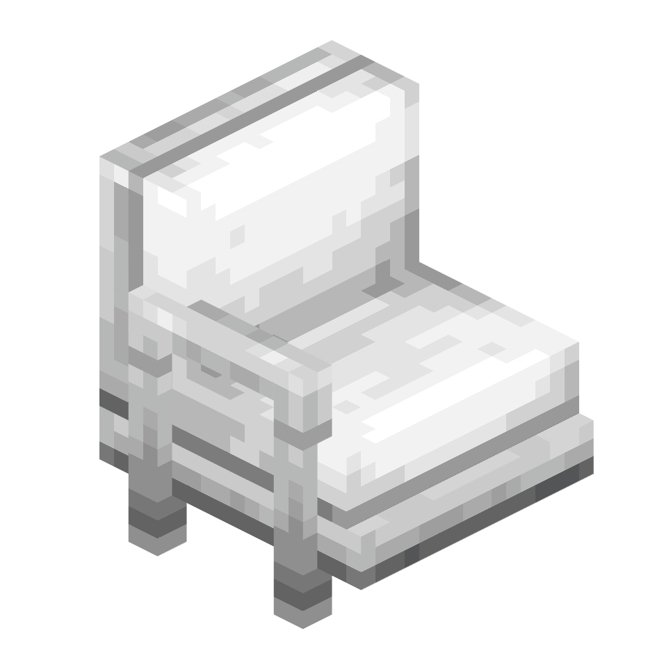 левый край железного дивана, iron_couch_left — предмет ресурспака minecraft специально для сервера foxward