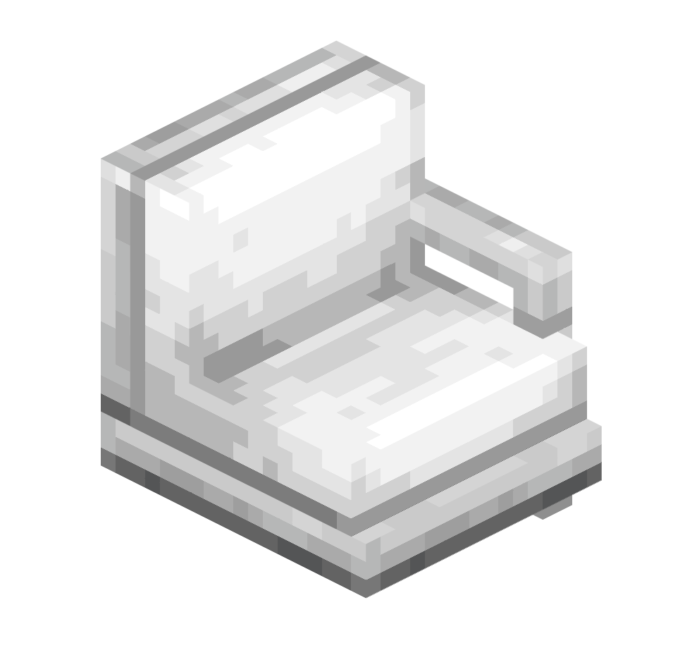 правый край железного дивана, iron_couch_right — предмет ресурспака minecraft специально для сервера foxward