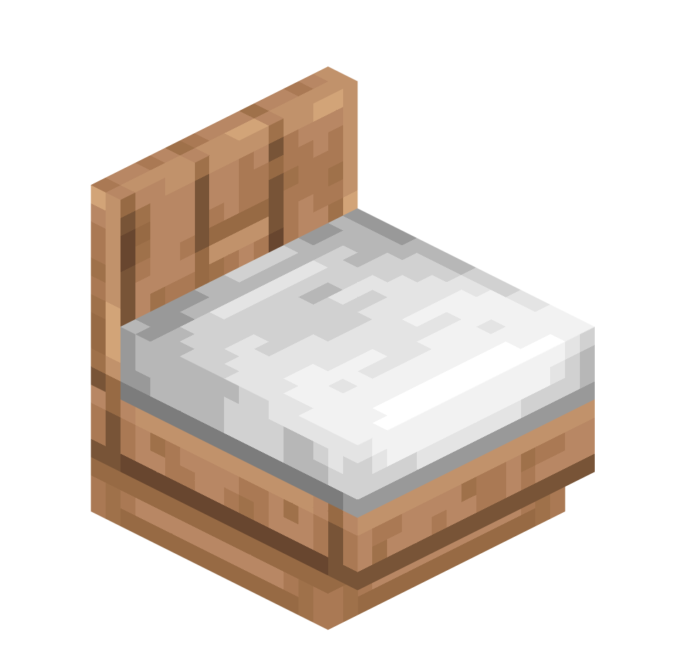 середина дивана из тропического дерева, jungle_couch_middle — предмет ресурспака minecraft специально для сервера foxward