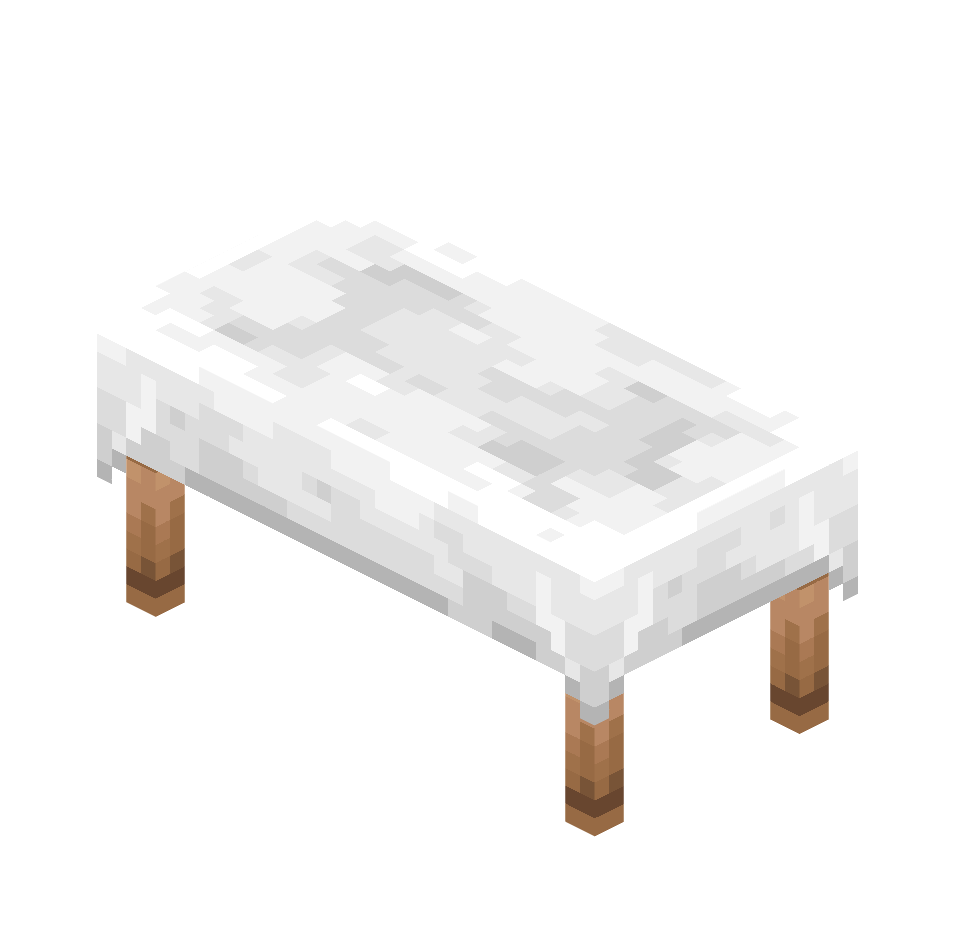 стол из тропического дерева, jungle_table — предмет ресурспака minecraft специально для сервера foxward