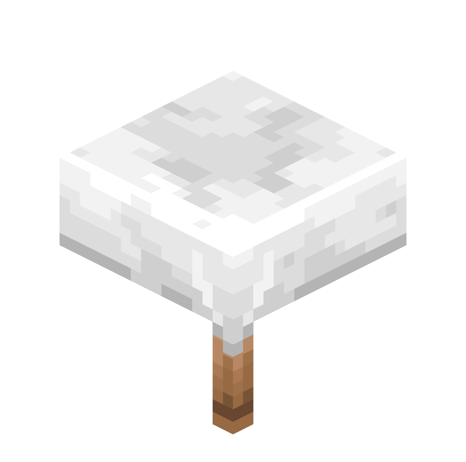 угол стола из тропического дерева, jungle_table_corner — предмет ресурспака minecraft специально для сервера foxward