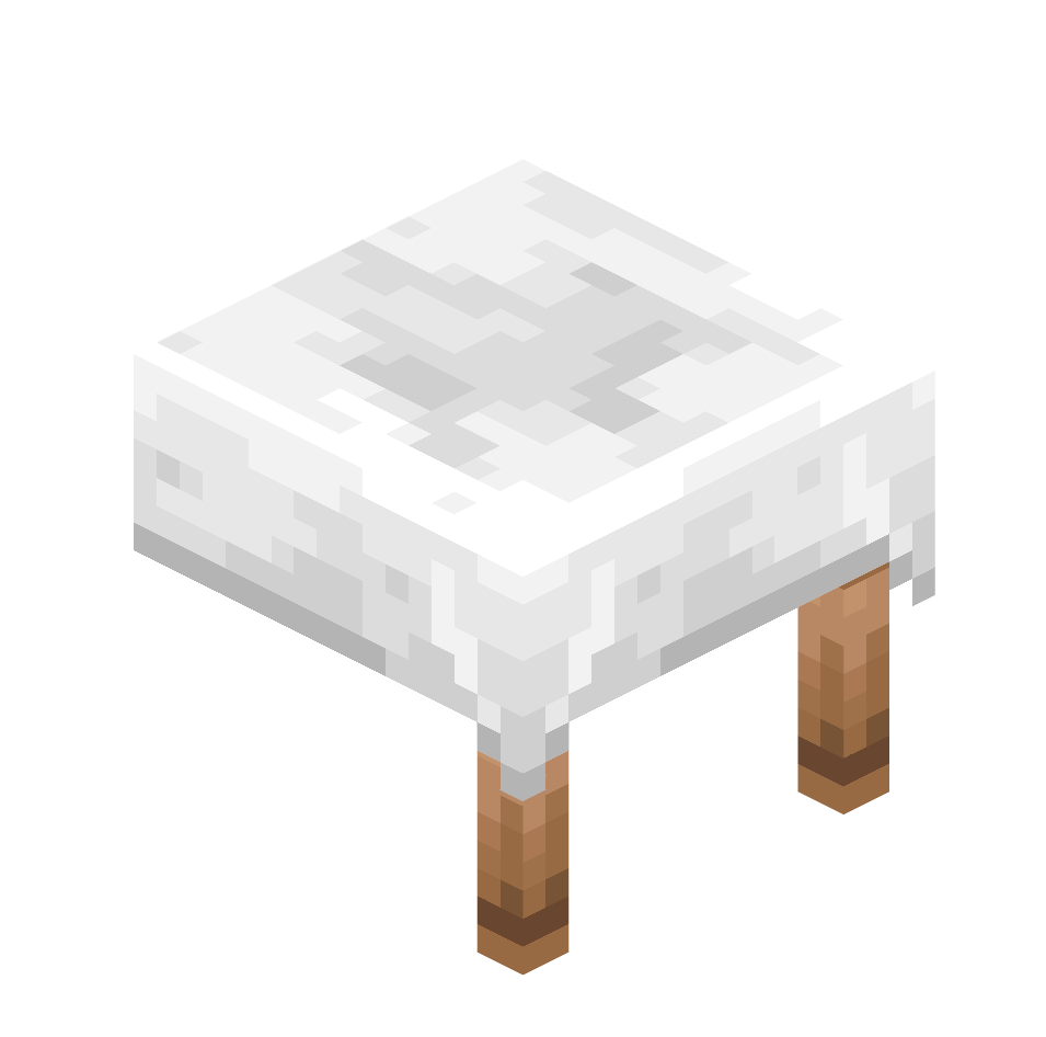 левый край стола из тропического дерева, jungle_table_left — предмет ресурспака minecraft специально для сервера foxward