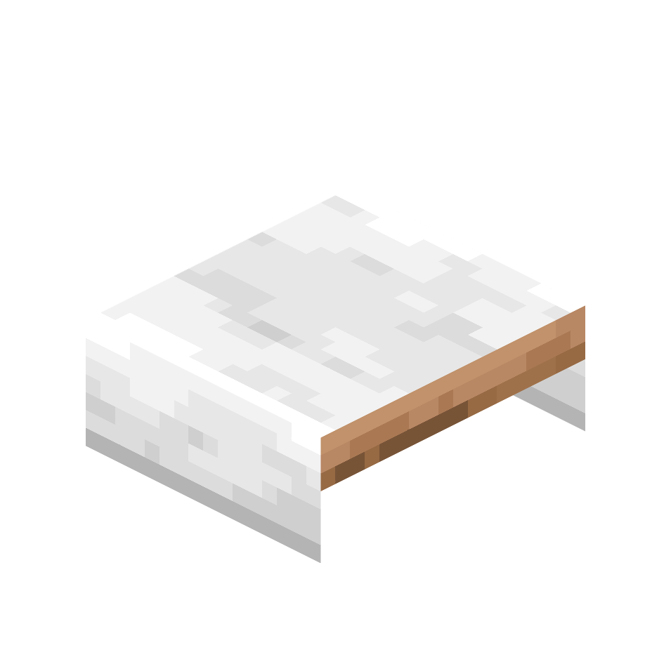 середина стола из тропического дерева, jungle_table_middle — предмет ресурспака minecraft специально для сервера foxward