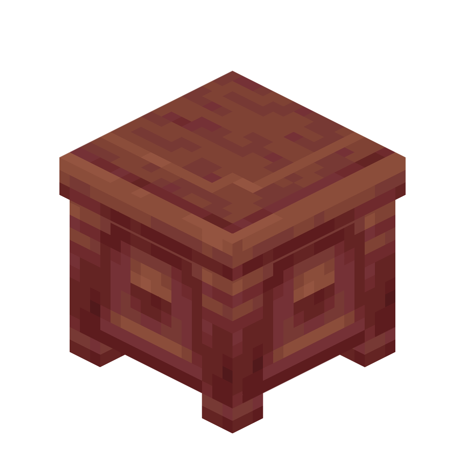 угол стола из мангрового дерева, mangrove_table_corner — предмет ресурспака minecraft специально для сервера foxward