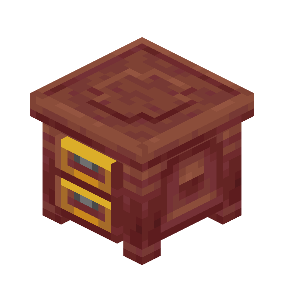 маленький стол из мангрового дерева, small_mangrove_table — предмет ресурспака minecraft специально для сервера foxward